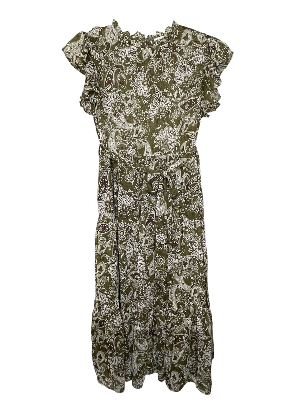 Apothecary Moon River Polyester Chiffon Dress Sz S
